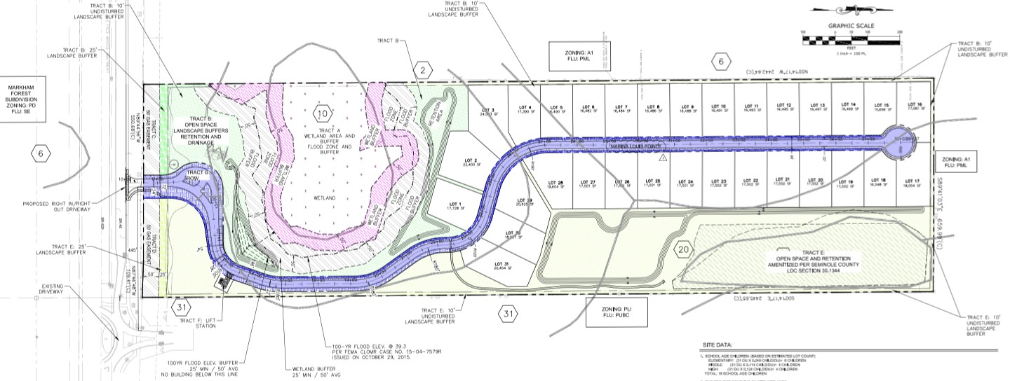 Deer Lakes Site Plan